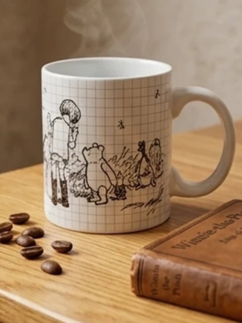 Disney Winnie the Pooh Sketch Book Coffee Cup